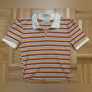 Colorful retro style Zara t-shirt only worn a few times